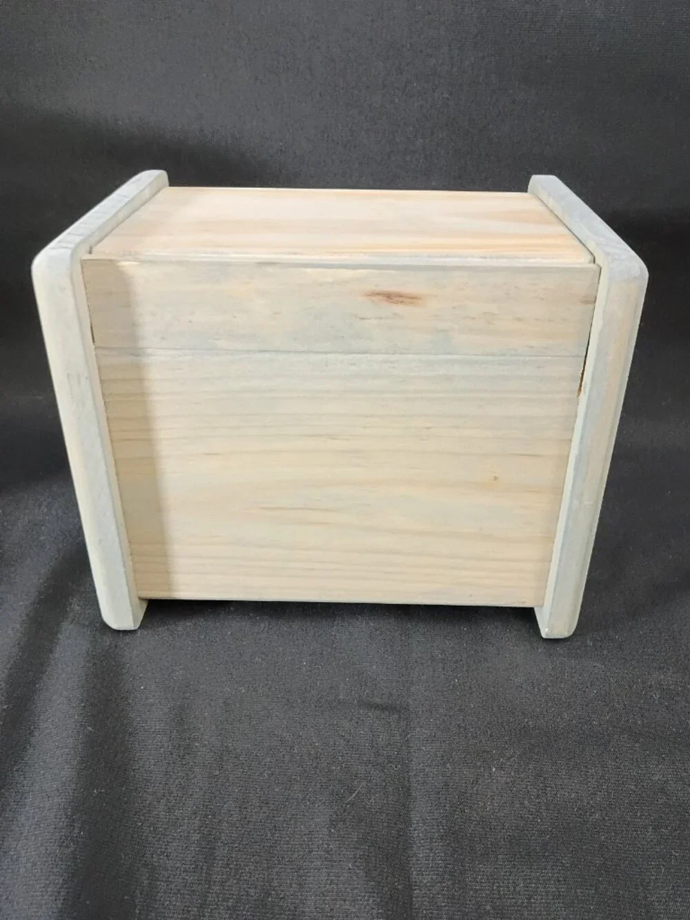 Cottagecore Wooden Recipe Box Country Kitchen